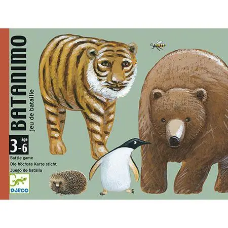 Djeco - Batanimo - Jogo de Cartas de Batalha