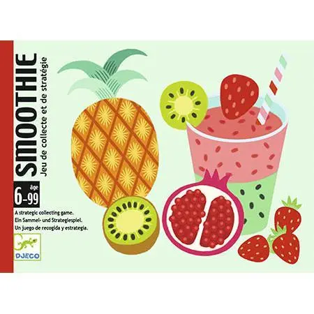 Jogo de Cartas de Memória e Estratégia - Smoothie - Djeco