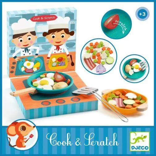 Jogo de Cozinhar - Cook & Scratch - Djeco