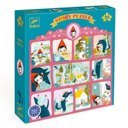 Puzzle O Capuchinho Vermelho (35 pcs) - Djeco