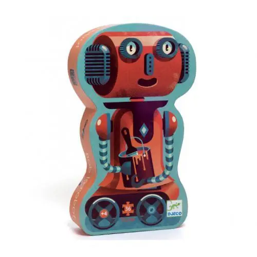 Puzzle Djeco Bob, o Robô 36 Peças