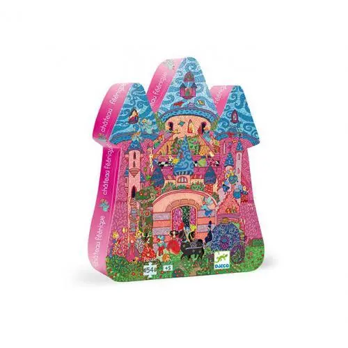 Puzzle O Castelo das Fadas 54 Peças - Djeco