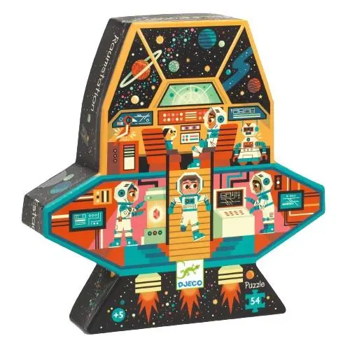 Puzzle Estação Espacial 54 Peças - Djeco