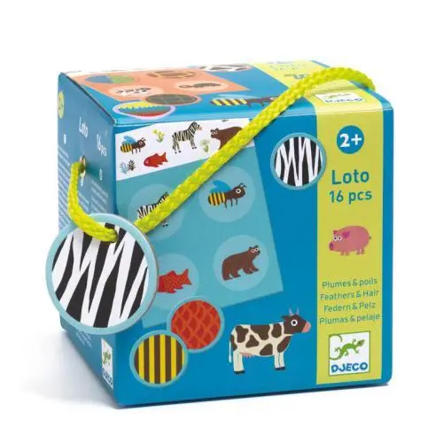 Jogo de Loto e Memória (16 pcs)  - Djeco