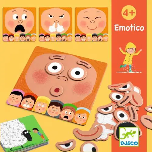 Djeco - Emotico - Jogo de Reconhecimento das Emoções