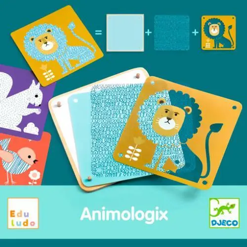 Djeco - Animologix - Constrói Imagens
