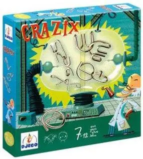 Jogo Crazix Djeco Lógica com Peças de Metal