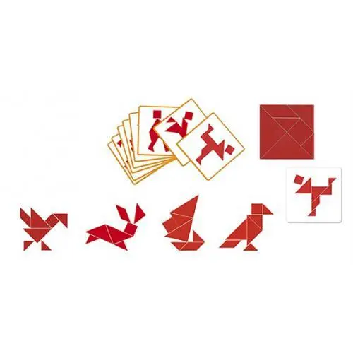 Jogo de Lógica e Tática - Tangram - Djeco