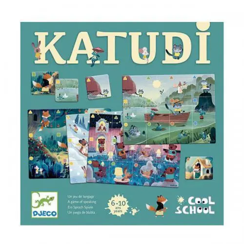 Jogo de Observação e Vocabulário - Katudi - Djeco