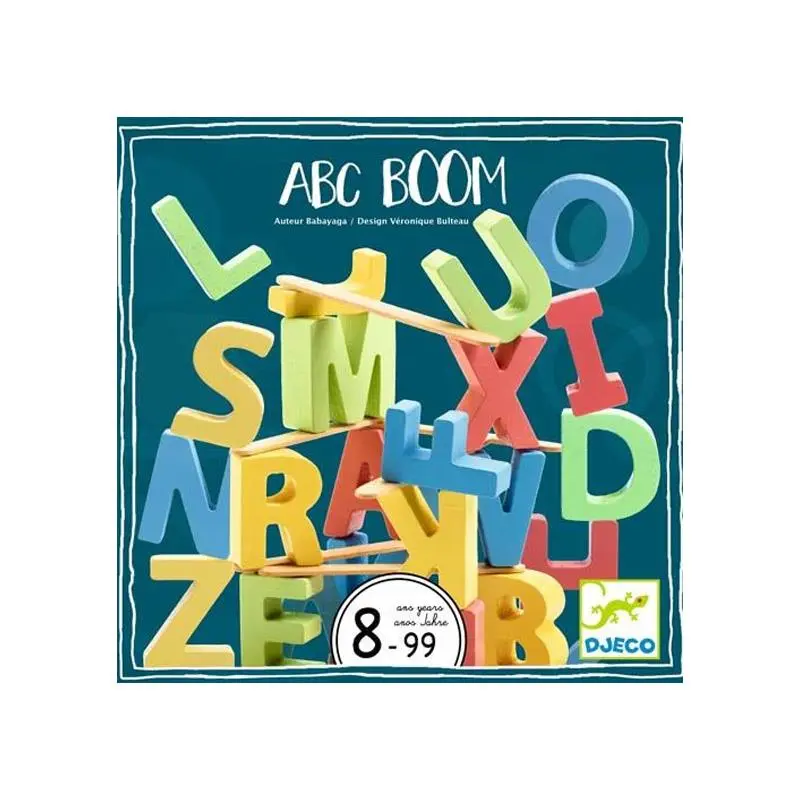 Jogo de Aprender Letras e Palavras ABC Boom - Djeco
