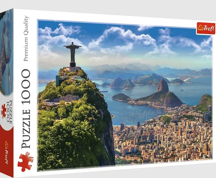 Puzzle 1000 peças Rio de Janeiro - Trefl Premium Quality