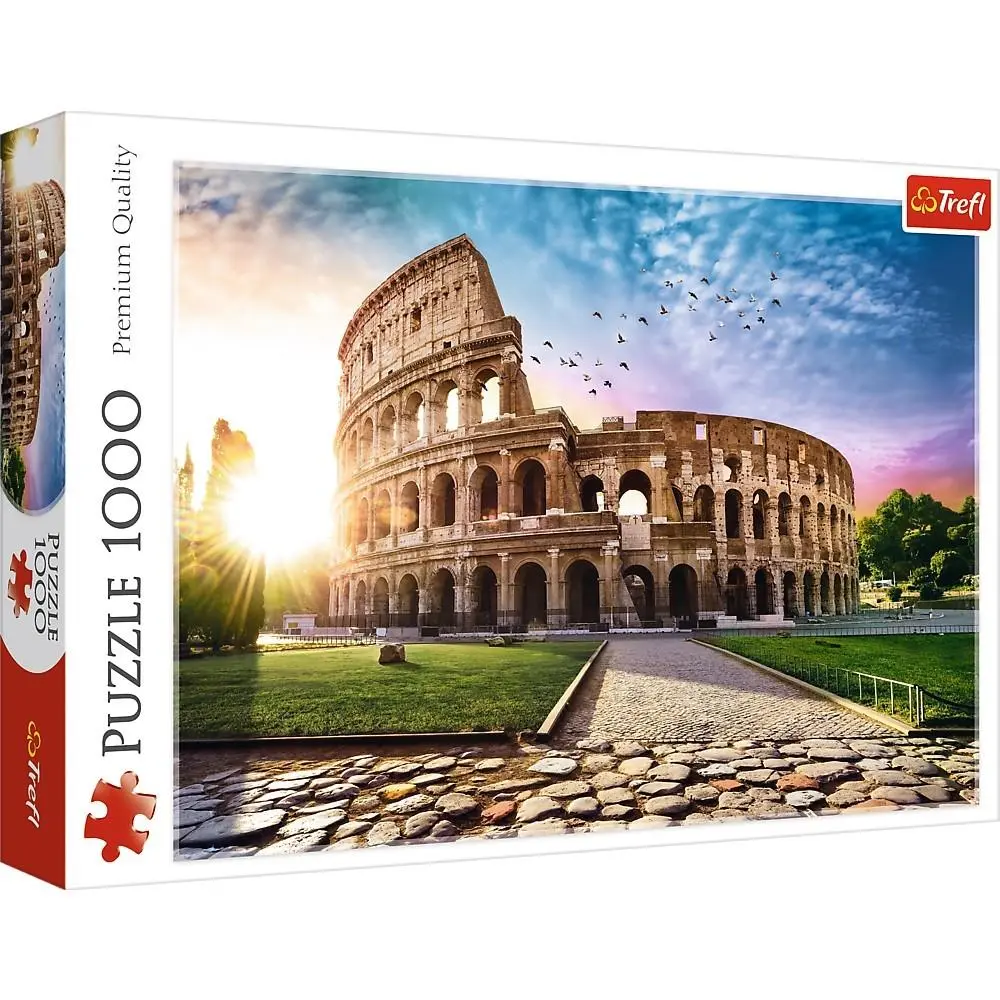 Trefl - Puzzle 1000 peças Coliseu de Roma Premium Quality
