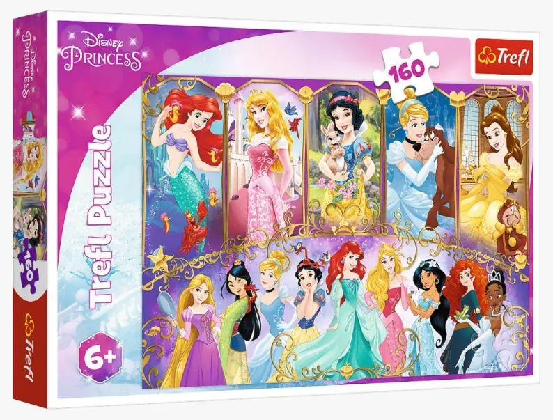 Puzzle Princesas 160 peças - Disney Princesas