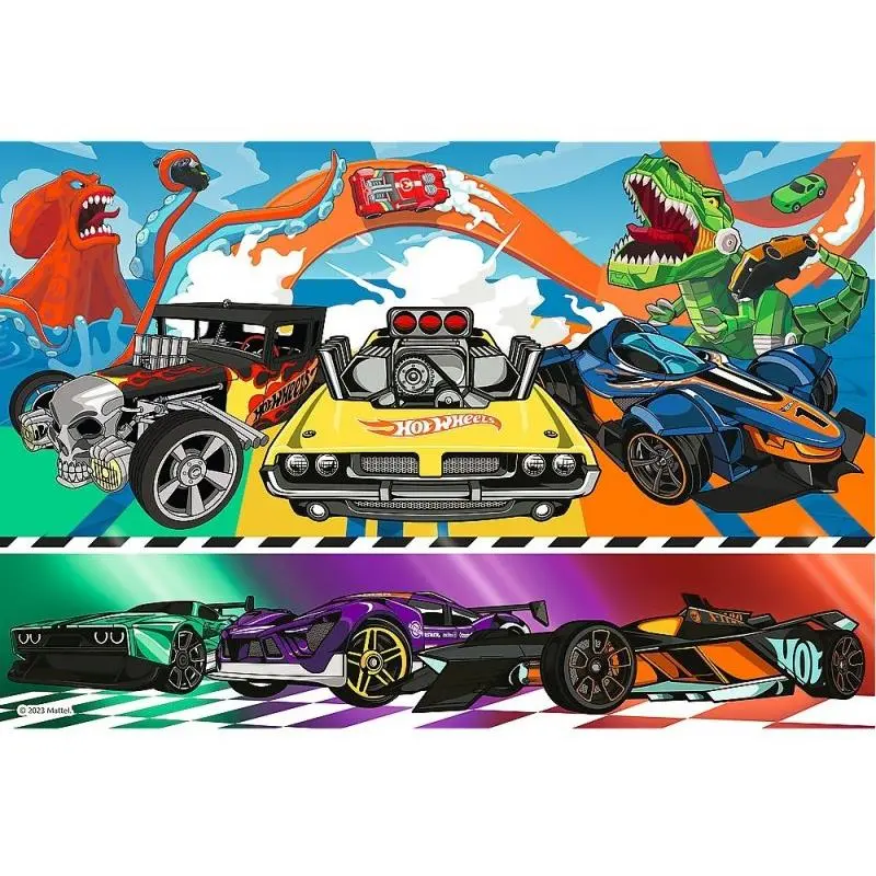 Trefl - Puzzle Hot Wheels 100 peças