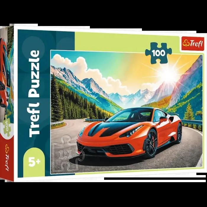 Trefl - Puzzle 100 Peças A Race Against Time