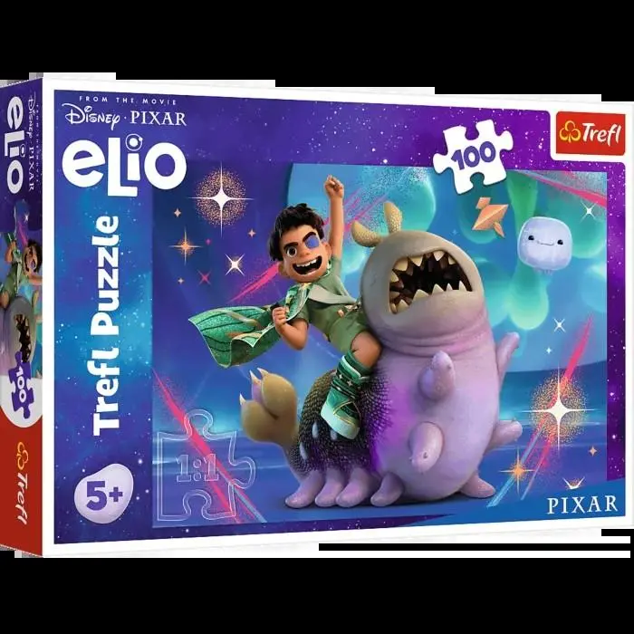 Trefl - Puzzle 100 peças Elio and the space adventure