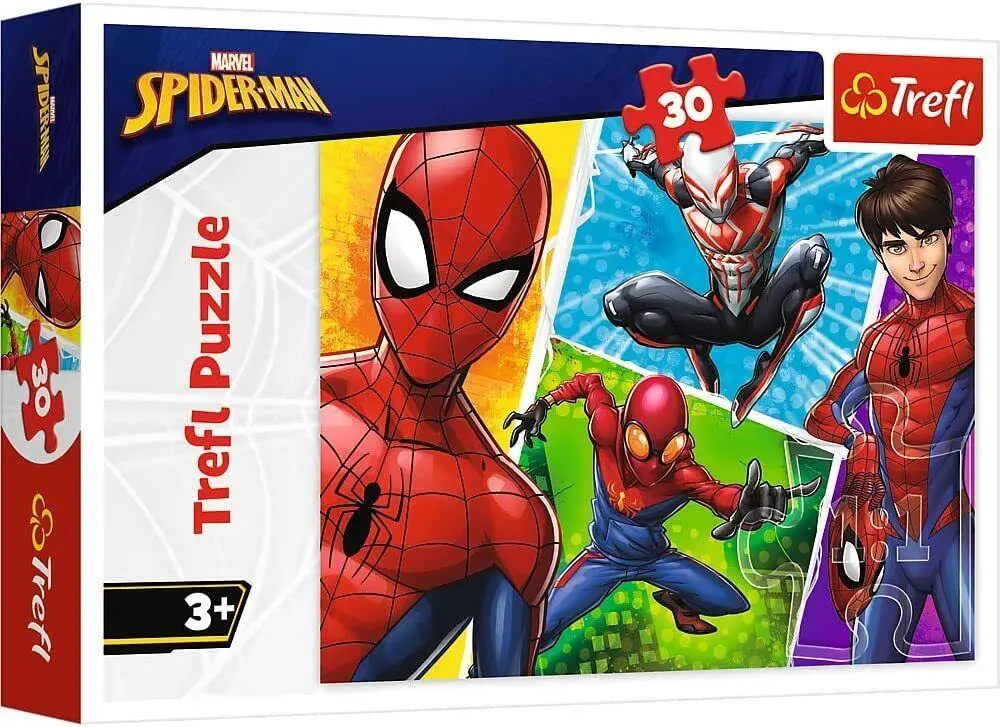 Trefl - Puzzle 30 Peças Spiderman e Miguel