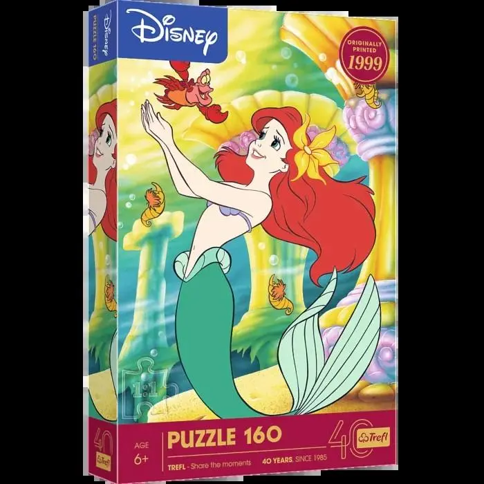 Trefl - Puzzle 160 Peças A Pequena Sereia - Disney