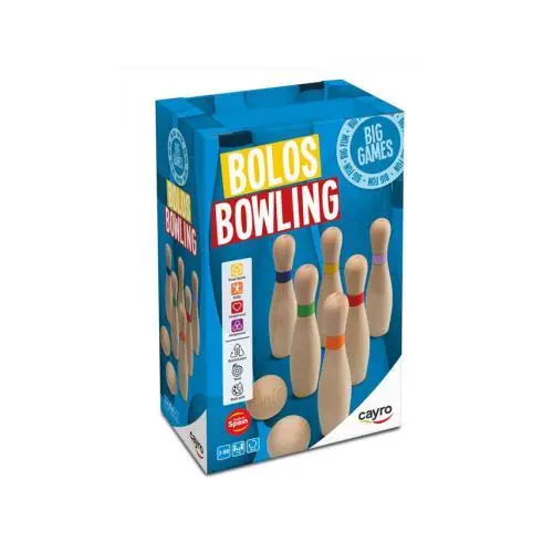 Conjunto de Bowling de Madeira - Cayro