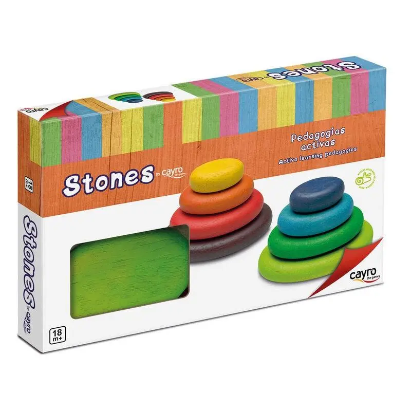 Pedras Coloridas - Jogo Pedagógico - Cayro