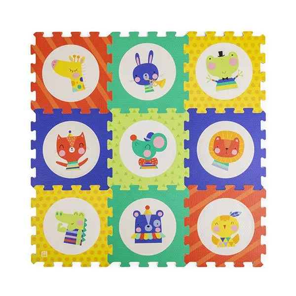Tapete em Puzzle Circus - EKids