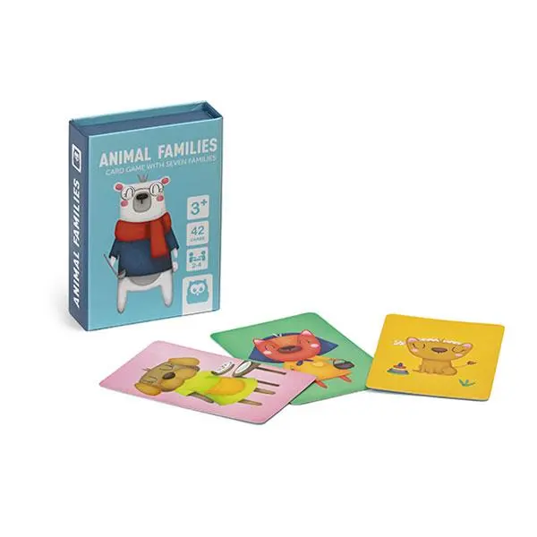 Jogo de Cartas Famílias e Habitats Animais EKids