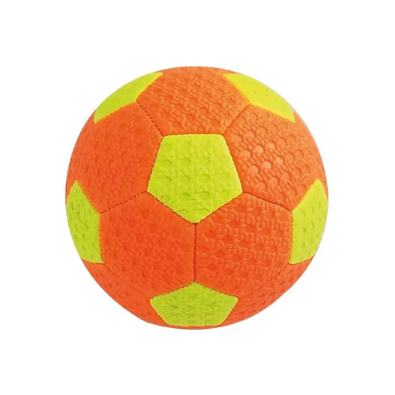 Bola De Futebol Pequena Cor Laranja e Amarela - Eureka Kids