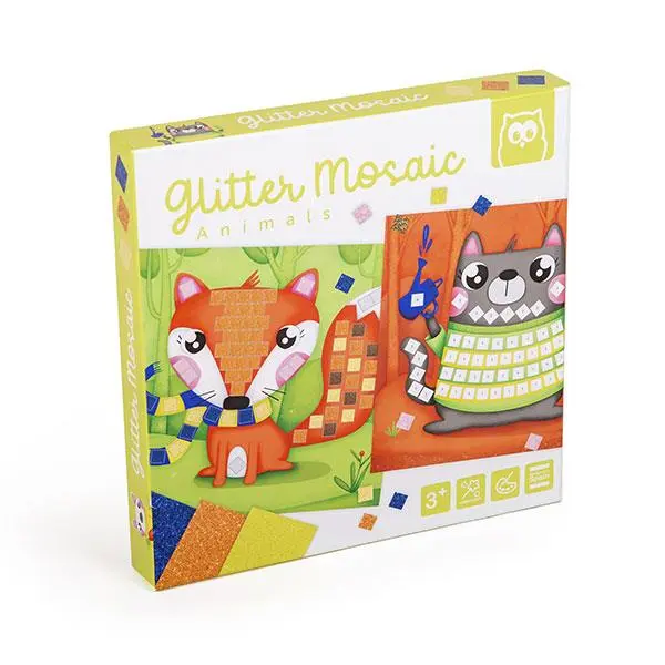 Kit para fazer Mosaicos em Purpurina - EKids