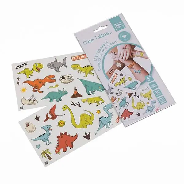 Conjunto de Tatuagens Dinossauros - EKids