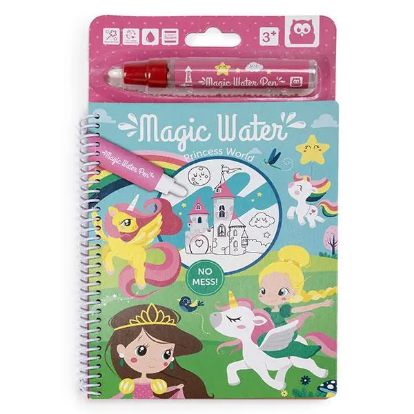 Caderno Magic Water E-Kids Princesas