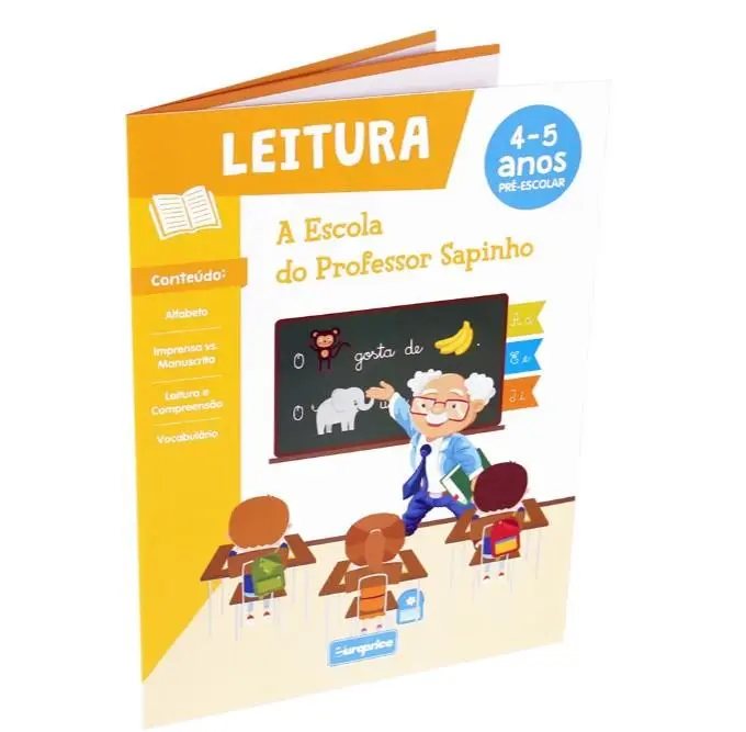 A Escola do Professor Sapinho - Leitura - Europrice Leitura