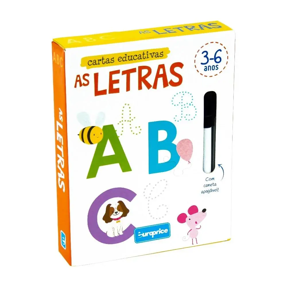 Cartas Educativas - As Letras - Europrice