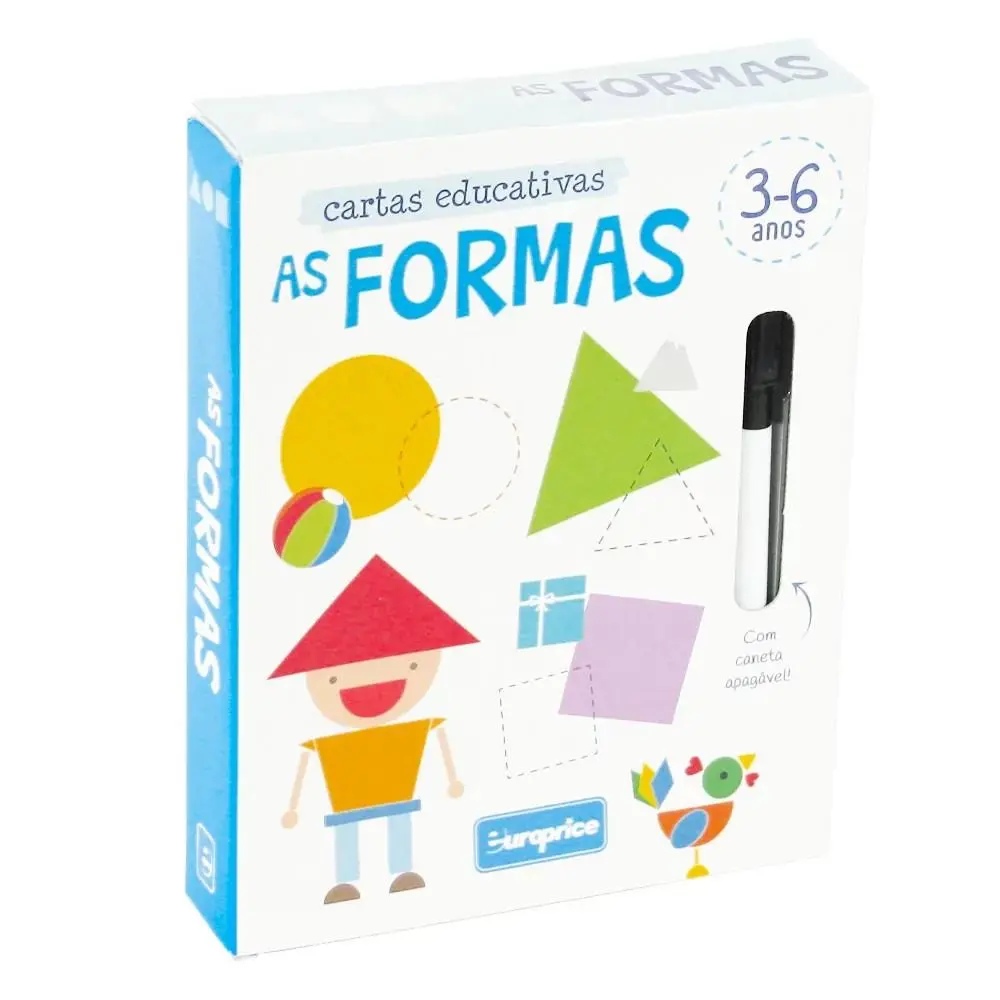 Cartas Educativas - As Formas - Europrice