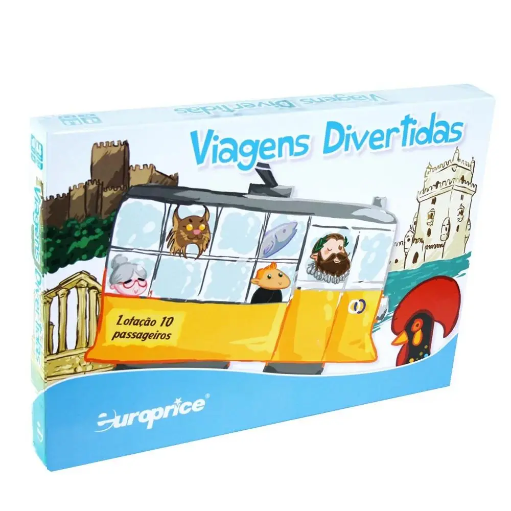 Jogo de Tabuleiro - Viagens Divertidas - Europrice