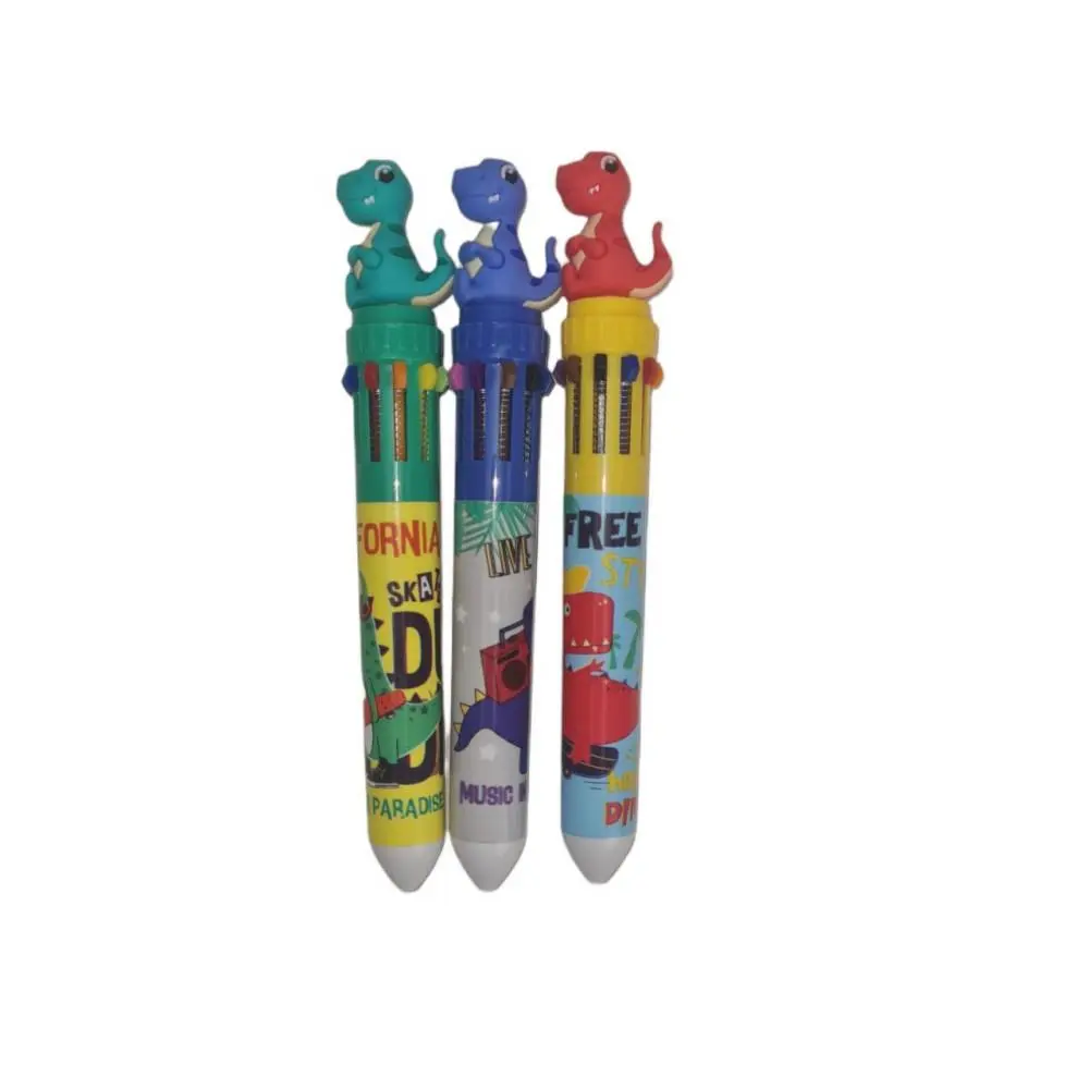 Caneta Multicolorida 0.7mm "Fantasy Dinosaurs" Sortida - MP