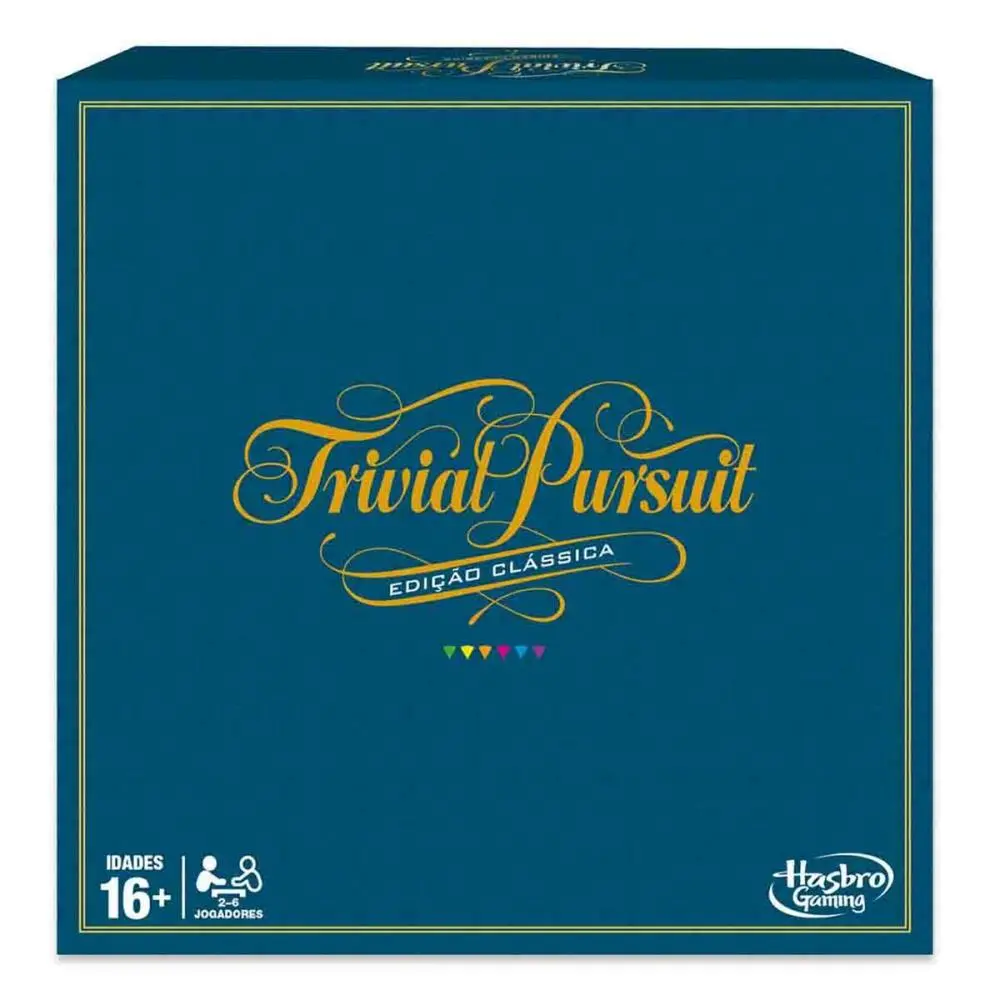 Jogos de Tabuleiro - Trivial Pursuit Clássico - Hasbro