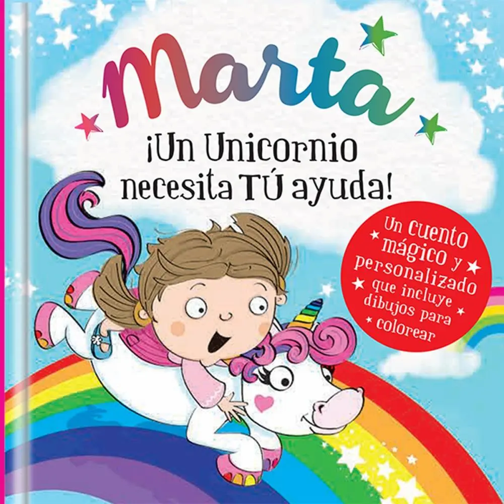 Livro do Conto Mágico - Marta (Espanhol) - H&H