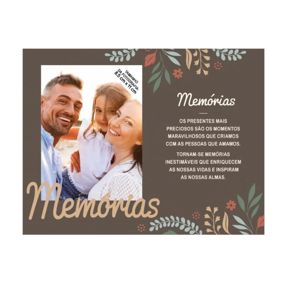 Moldura Personalizada Memórias - H&H