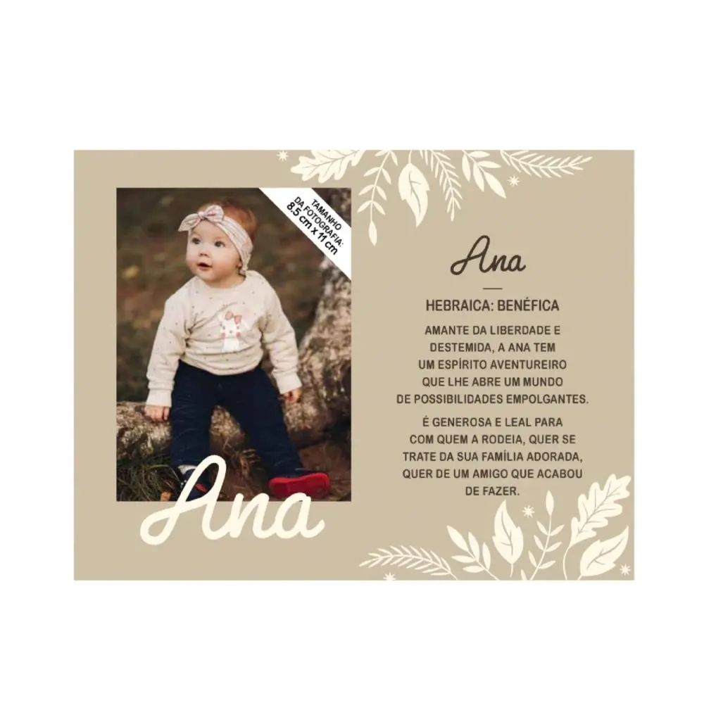 Moldura Personalizada Ana - H&H