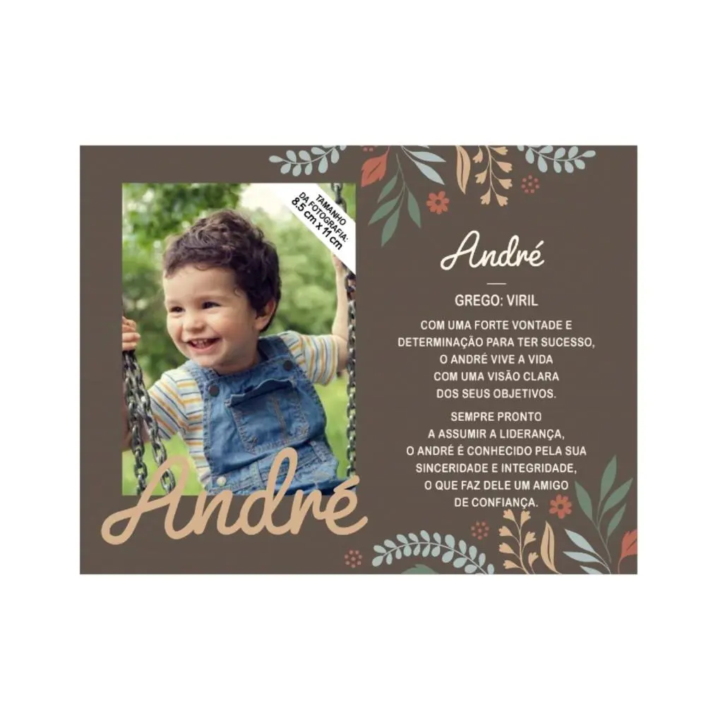 Moldura Personalizada André - H&H
