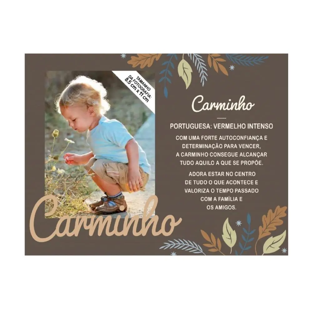 Moldura Personalizada Carminho - H&H