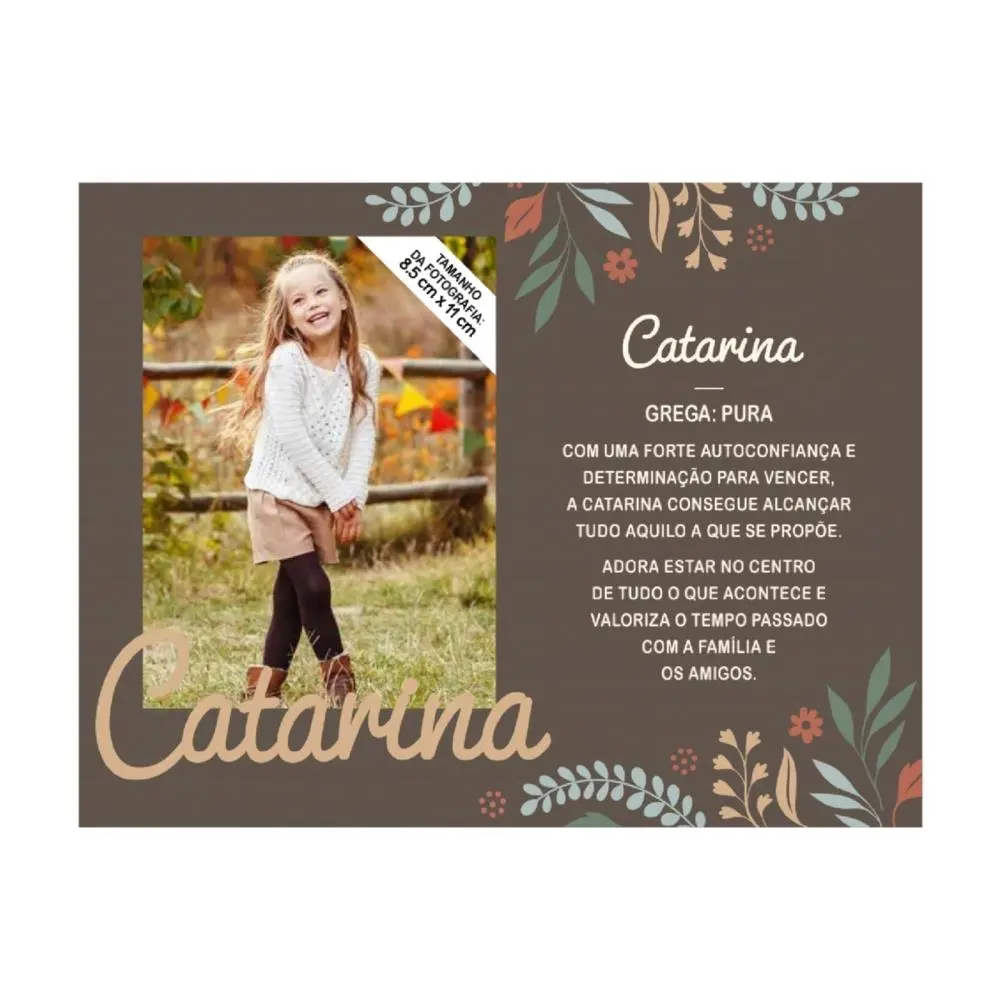Moldura Personalizada Catarina - H&H