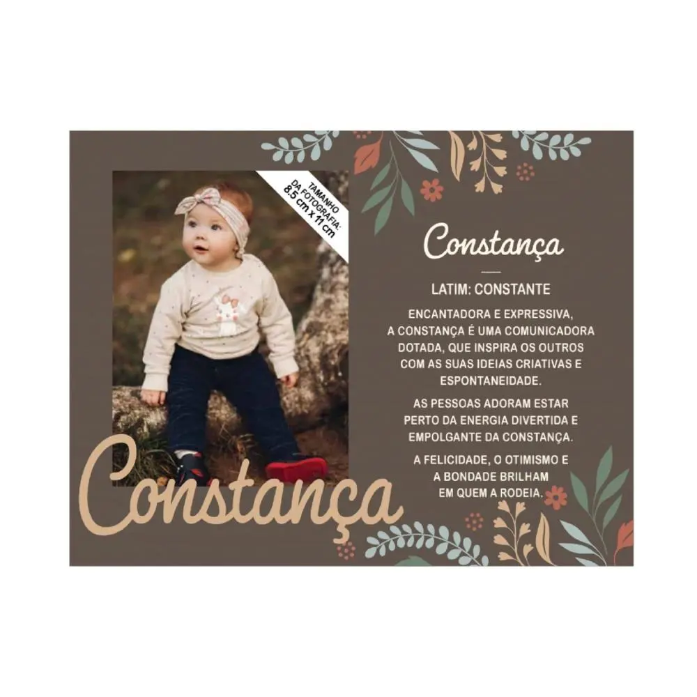 Moldura Personalizada Constança - H&H
