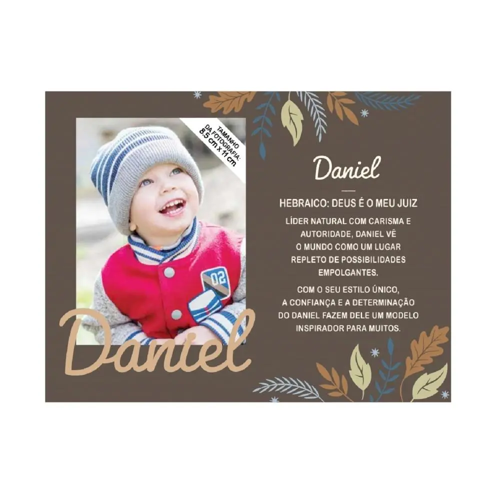 Moldura Personalizada Daniel - H&H