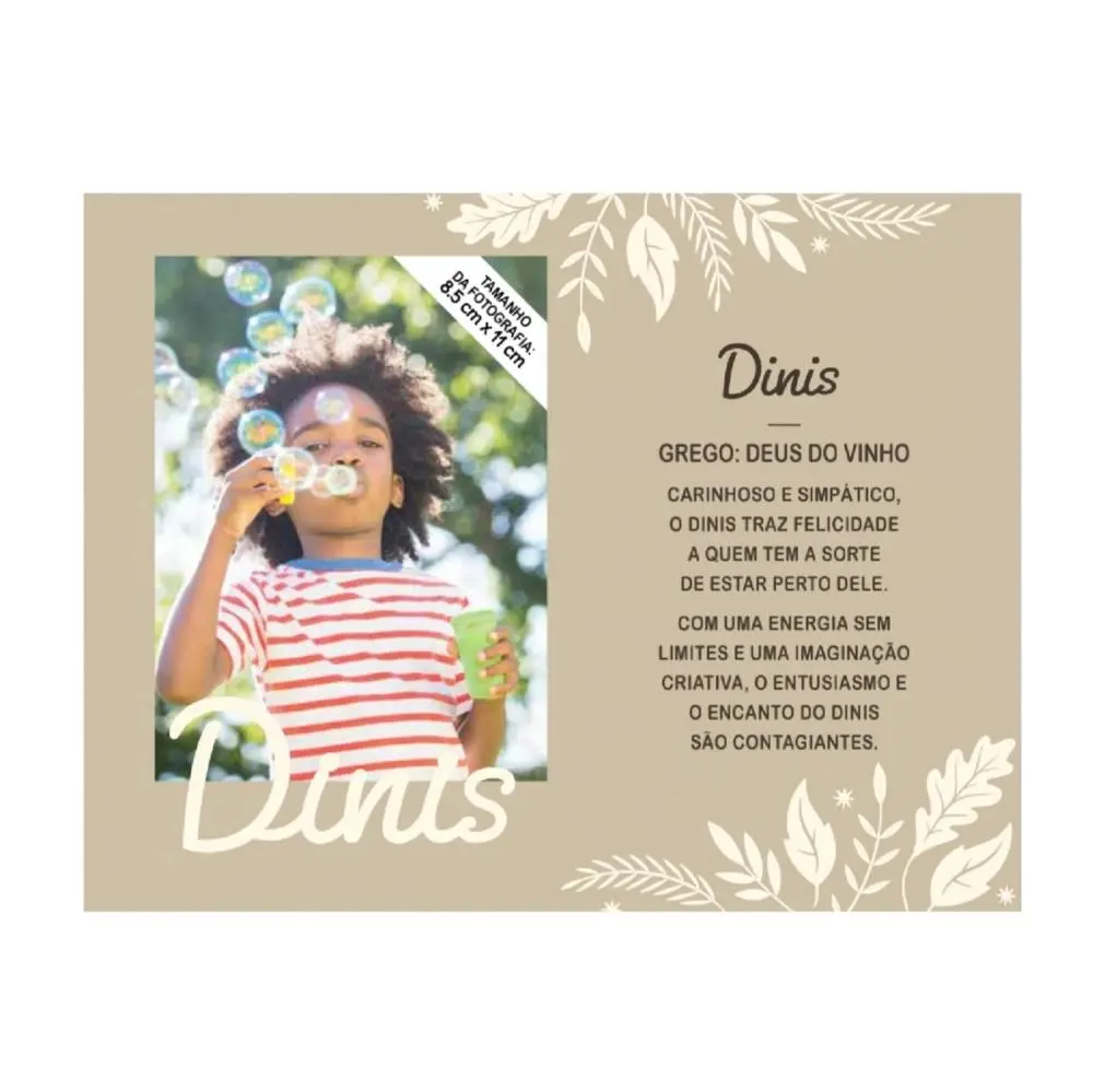 Moldura Personalizada Dinis - H&H