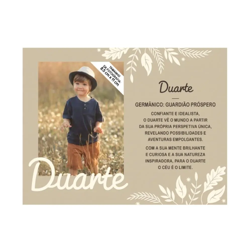 Moldura Personalizada Duarte - H&H