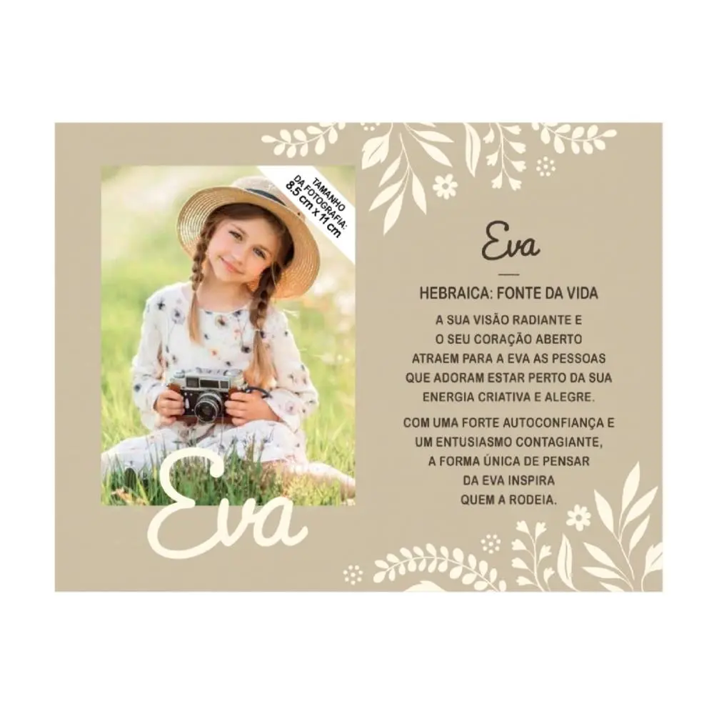 Moldura Personalizada Eva - H&H