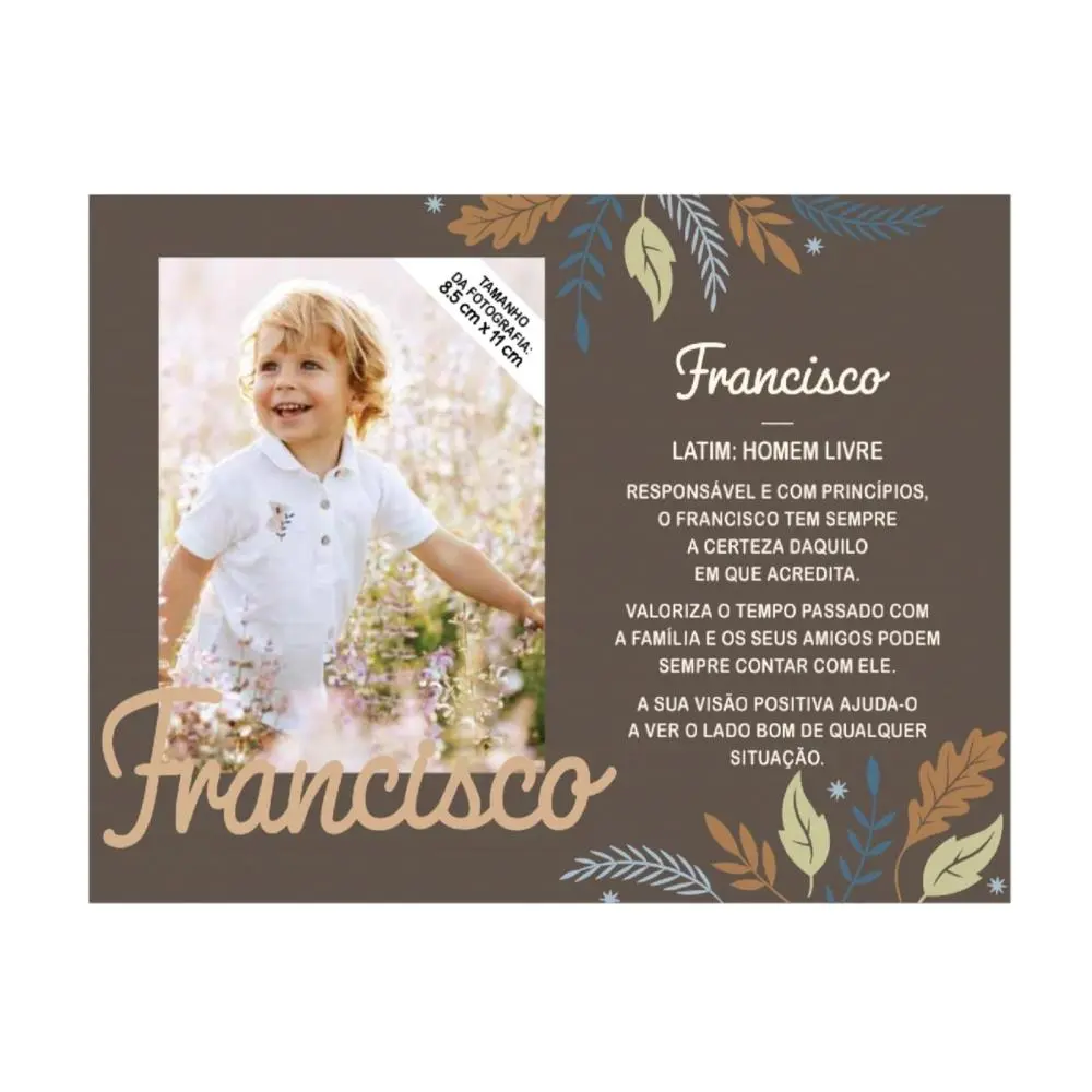 Moldura Personalizada Francisco - H&H