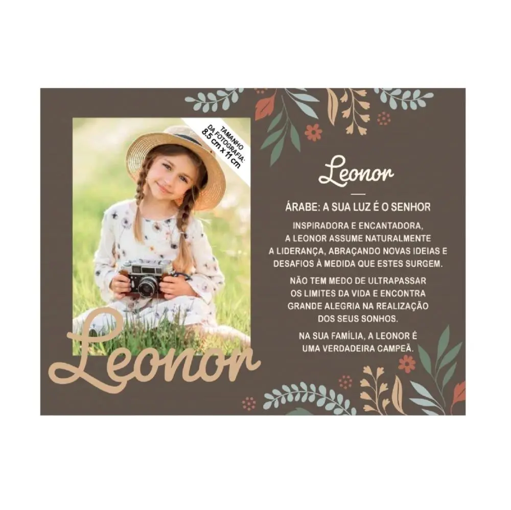 Moldura Personalizada Leonor - H&H