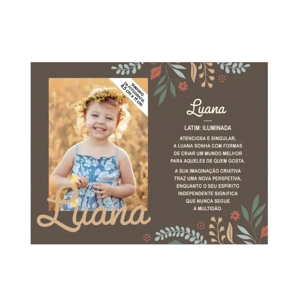 Moldura Personalizada Luana - H&H